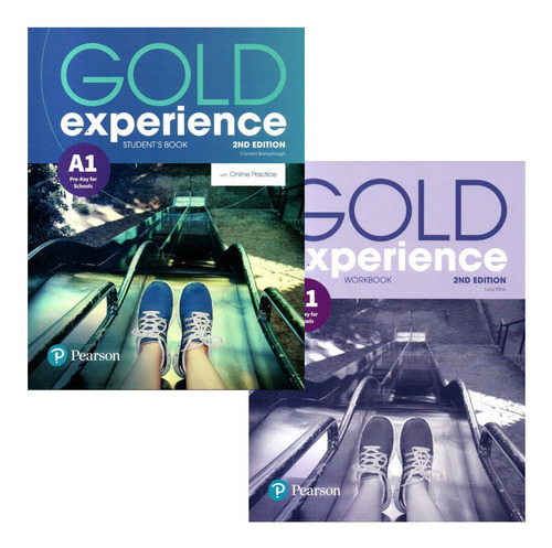 Imagen 1 de 6 de Libro: Gold Experience A1 Student's + Workbook 2nd Edition