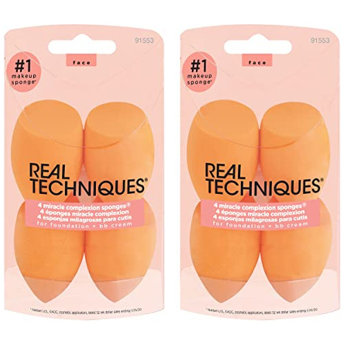 Esponja Miracle Complexion De Real Techniques, Mezcla De Maq