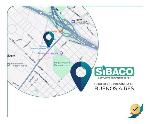Mape Hidrófugo Líquido 1 Kg Mapei Sibaco