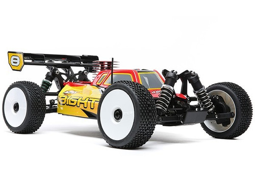 Losi 8ight Nitro 1/8 4wd Rtr Buggy W/dx2e Radio Rc Glow Auto