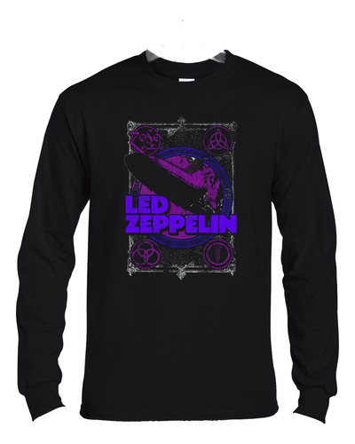 Polera Ml Led Zeppelin Colores Zeppelin Rock Abominatron