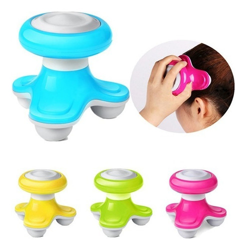 4 Mini Masajeadores Electrico Relajante Muscular Masaje