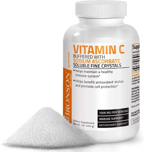 Vitamina C 454 G - Bronson - Unidad a $590