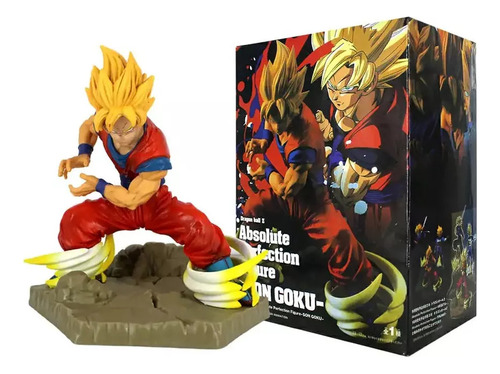 Figura Goku Super Saiyan Kame Hame Dragon Ball Absolute