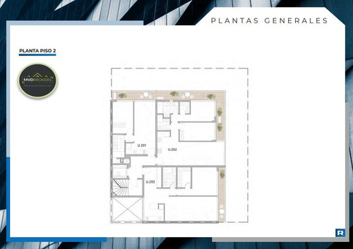 Imagen 6 de 11 de Urban Punta Carretas Ii (101) - Venta Apartamento 1 Dormitorio En Punta Carretas - Terraza - En Obra Estrena 2023!