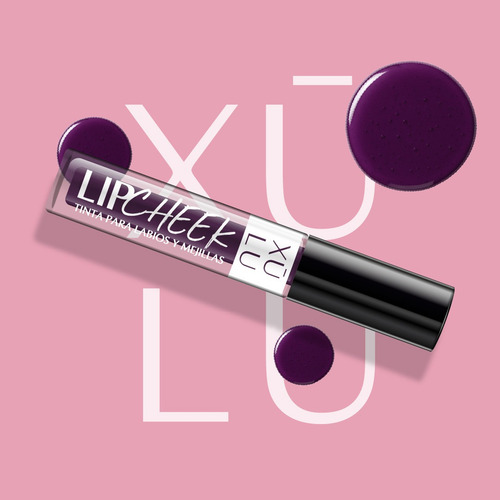 Tinta Para Labios Y Mejillas Lipcheek Purpura Xulu