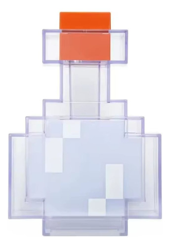 Lampara De Poción De Minecraft (multicolor) + Llavero Multicolor Trasparente