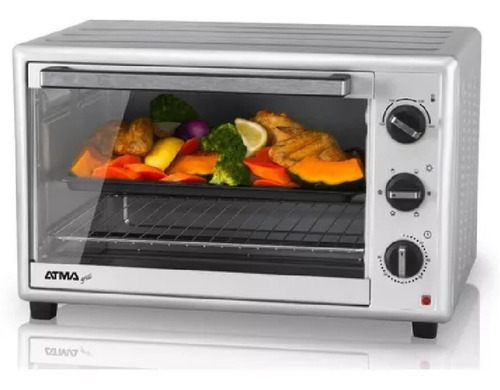 Horno Electrico Grill Atma Hg6022pi De 60lts 2200w Timer