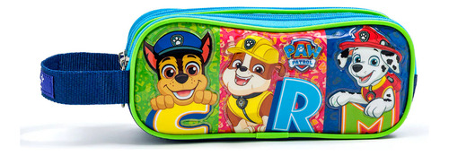 Lapicera Doble Escolar Estuche Ruz Paw Patrol 173695 Crm