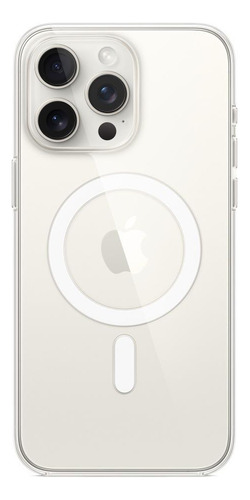 Capa Com Magsafe Para iPhone 15 Pro Max, Apple, Transparente