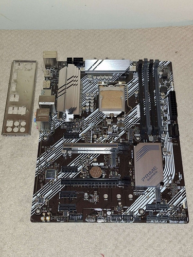 Motherboard Prime Z490-p + Procesador Core I5 10400 Con Graf