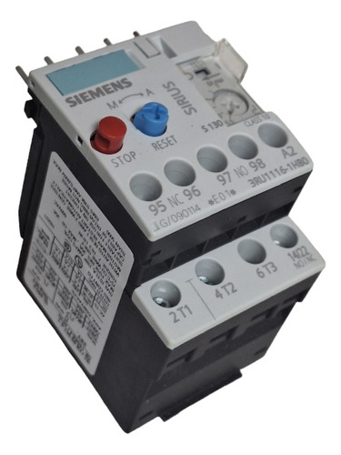 Rele Contactor Térmico Siemens 3ru1116-1hb0 Reg 5,5 A 8 Amp