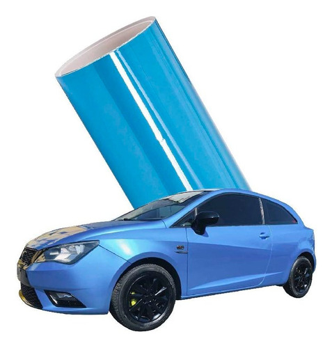 Rollo Vinil Azul Claro Candy 18mts  Car Wrap Films