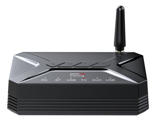 Transmissor Receptor De Áudio T-r22 Bt5.0 2 Em 1 Sem Fio 3.5