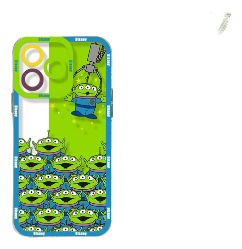 Funda De Teléfono Toys Storys Aliens Para iPhone 15, 14, 13,