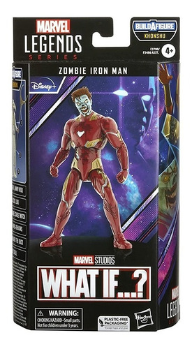 Figura Zombie Iron Man What If...? Marvel Legends Disney+