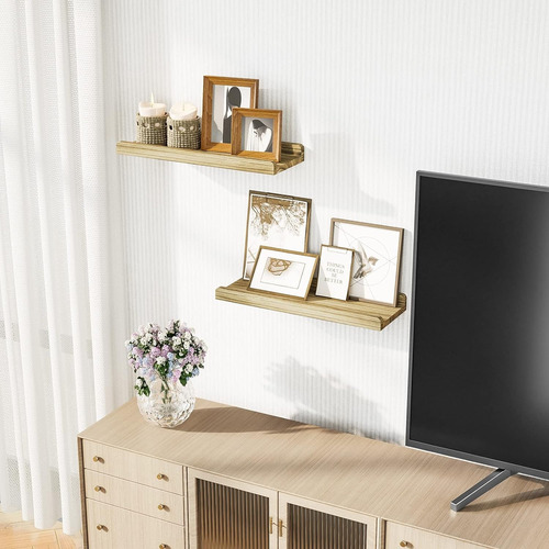 Repisas Flotantes De Madera Modernas Y Rusticas Macizas X2