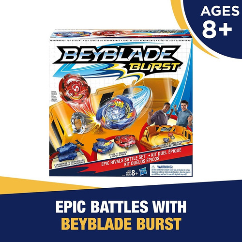 Estadio Beyblade Burst Kit Duelos Epicos Con 2 Beyblades