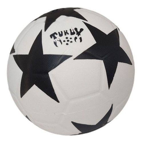 Pelota Futbol Nº 5 Reglamentaria Pvc Estrellas -turby Toy