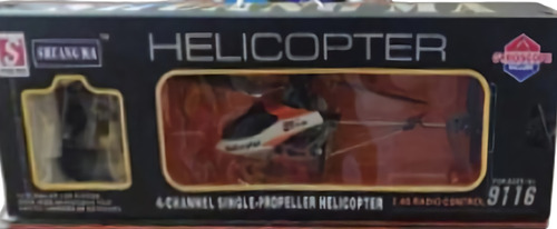 Helicoptero Rc 4 Canales Profesional Double Horse 9116