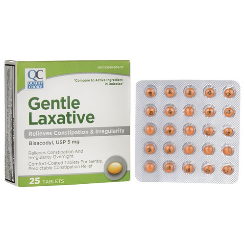 Elección De La Calidad Laxante Suave 5 Mg 25 Fichas