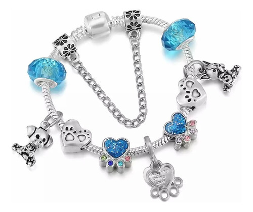 Pulsera Con Charms Modelo Perritos