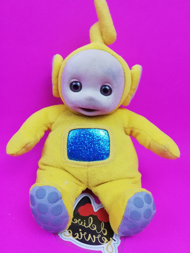 Teletubbies Peluche Laa Laa 22cm Flocked 