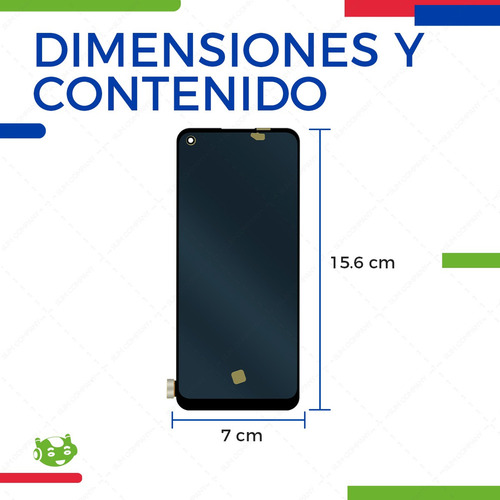 Pantalla Para Oppo Reno7 4g Cph2363 Amoled Completa Reno 7