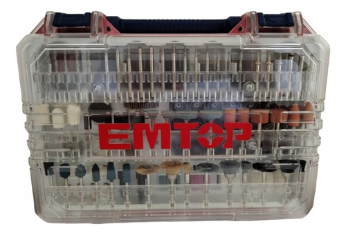 Kit De 420 Piezas Para Dremel/ Roto Tool, Con Maleta Emtop