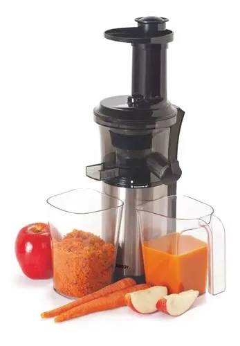 Juguera Eléctrica Slow Juicer Turboblender 200W Prensado en Frío