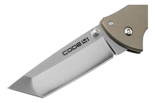 Canivete Cold Steel Code 4 Aluminium Handle S35vn Tanto