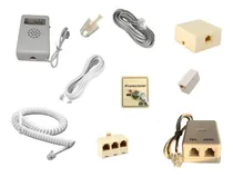 Comprar Cable Telefonico Extension Kit Plug Espiral Accesorios Full