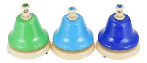 8 Nota Conjunto De Sino De Mão Brinquedo De Instrumento
