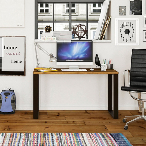 Escritorio Mesa Industrial Madera Hierro 150x60cm Gratis