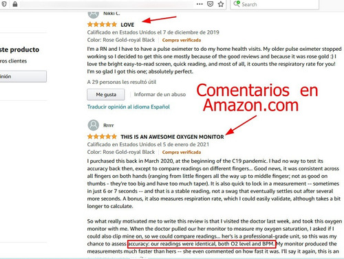 Imagen 6 de 9 de Oxímetro Saturador 4 Parámetros Ce Fda Con Estuche Y Pilas