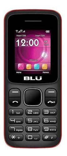 BLU Z4 Dual SIM 32 MB preto/vermelho 32 MB RAM