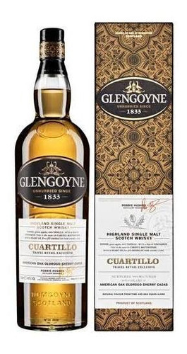 Whisky Glengoyne Cuartillo 1000ml 40% - Single Malt