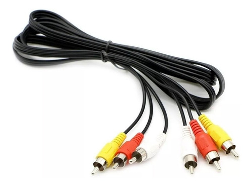 Cable Rca 3 A 3 Rca  1.5 Mts Audio Y Vídeo(garin)