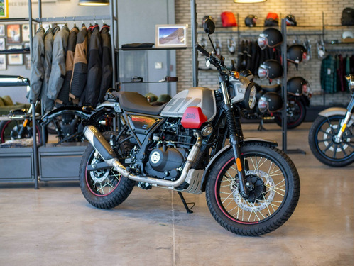 Imagen 20 de 25 de Royal Enfield Scram 411 Graphite Red Reserva La Tuya Ya!