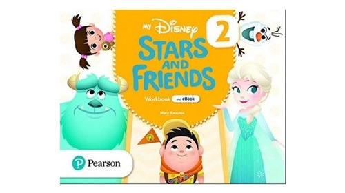 My Disney Stars And Friends 2 - Workbook + E-Book, de Pearson. Editorial Pearson, tapa blanda en inglés