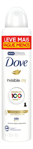 Antitranspirante Dove Invisible Dry 250 ml