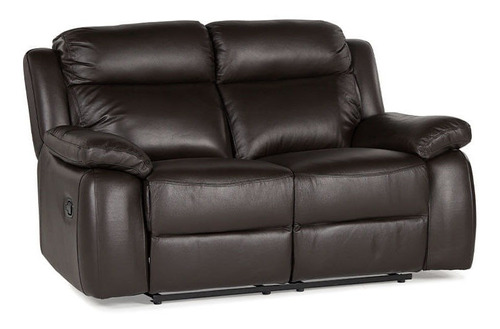 Rosen Sofa Reclinable 2747 2c Cuero Chocolate