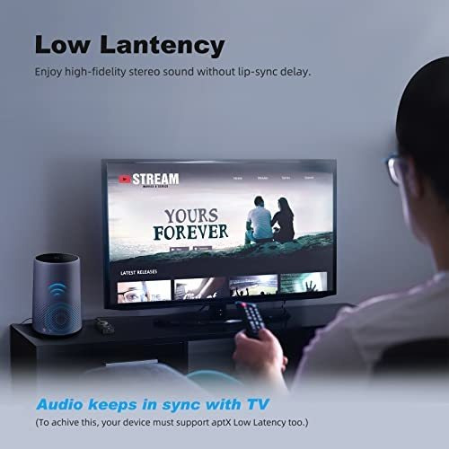 Transmisor-receptor Bluetooth 5.0 De Ziocom Para Tv Y Pc, 2