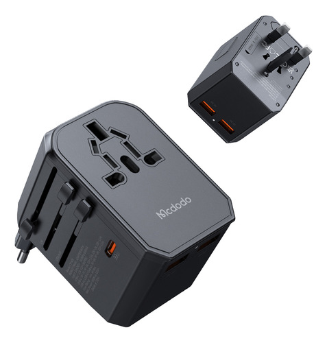 Adaptador Tomada Universal Turbo Dois Usb Mcdodo 33w