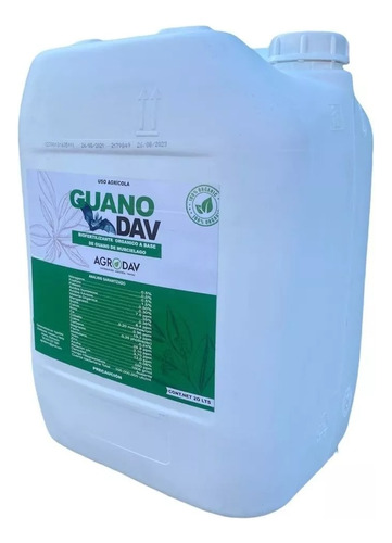 Fertilizante 100% Organico, Guano De Murciélago 10 Lts