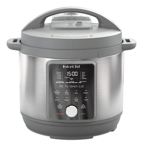 Instant Pot Duo Plus Olla A Presión Eléctrica 9 En 1 De 6