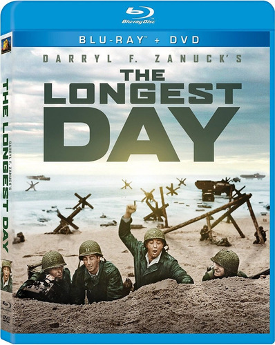 Longest Day El Dia Mas Largo 1962 Pelicula Blu-ray +  Dvd