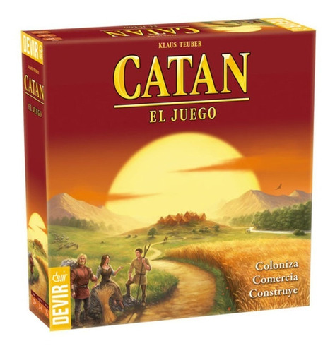 Juego De Mesa Colonos De Catan Devir Abracadabra Juguetes