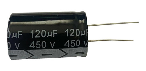 Kit 2 Pçs - Capacitor Eletrolitico 120x450v - 120uf X 450v