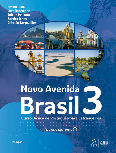 Novo Avenida Brasil 3, de Lima, Emma Eberlein O.F.. LTC - Livros Técnicos e Científicos Editora Ltda., capa mole em português, 2022